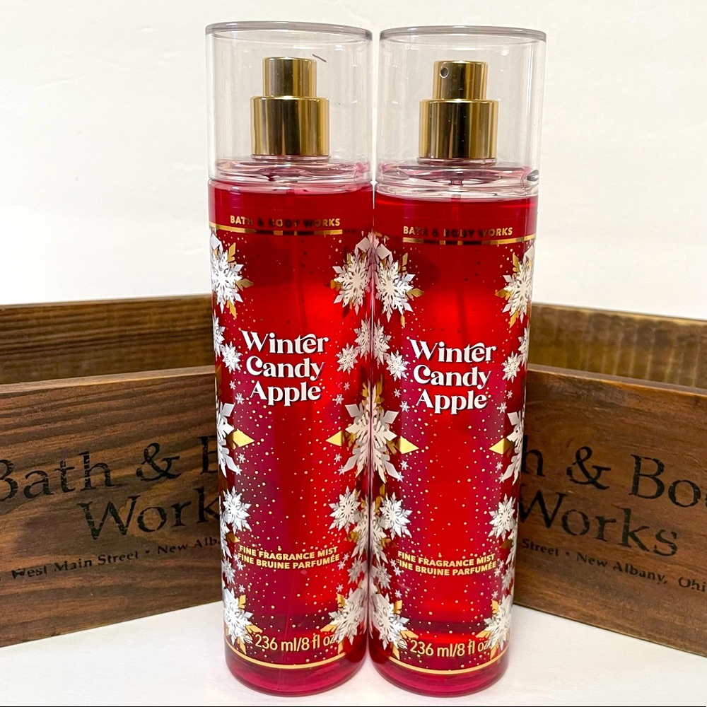 Bath & Body Works Winter Candy Apple Mist x 2. New!